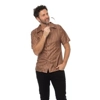 Retro 70's Brown Adult Shirt Retro 70's Brown Adult Shirt