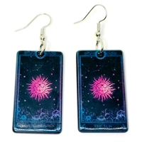 The Sun Tarot Card Earrings