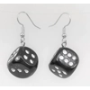Black Dice Earrings Black Dice Earrings