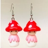 Retro Mushroom People Earrings Retro Mushroom People Earrings
