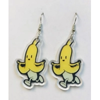 Running Banana Earrings