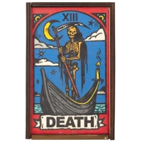 Death Wooden Tarot Box