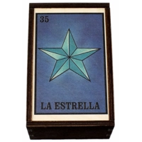 La Estrella Wood Tarot Box
