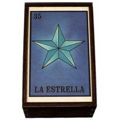 La Estrella Wood Tarot Box