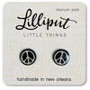 Peace Sign Earrings Peace Sign Earrings
