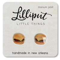 Hamburger Earrings