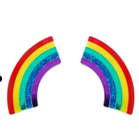 XL Rainbow Earrings