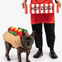 Matching Human Hot Dog Vendor