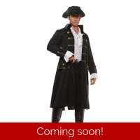 Men's Pirate Captain Darkwater Costume