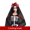 Day Of The Dead Headpiece Day Of The Dead Headpiece