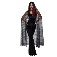 Black Lace Cape