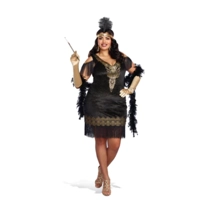 Plus Size Swanky Flapper