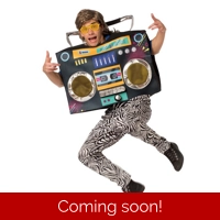 80's Hip Hop Boom Box Costume