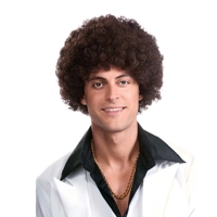 Brown Afro Wig