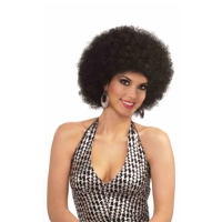Deluxe Black Afro Wig