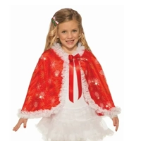 Red Sparkle Child Cape