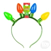 Light Up Holiday Buld Headband Light Up Holiday Buld Headband