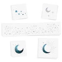 Moonlight Metalic Temporary Tattoos