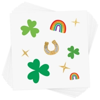 Shamrock Confetti Temporary Tattoos (10 ct.)