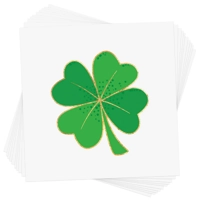 Shamrock Temporary Tattoo