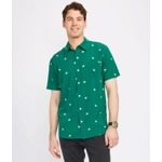 Irish Flag All Over Hawaiian Shirt