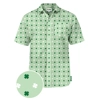 Mint Clover Button Down