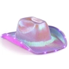 Holographic Purple Cowboy Hat Holographic Purple Cowboy Hat