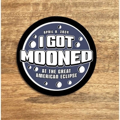 I Got Mooned 2024 Sticker I Got Mooned 2024 Sticker