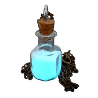 Magical pixie dust glow in the dark necklace