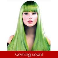Lola Neon Green Wig