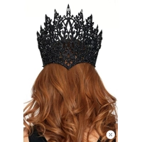 Glitter Royal Crown with Jewel