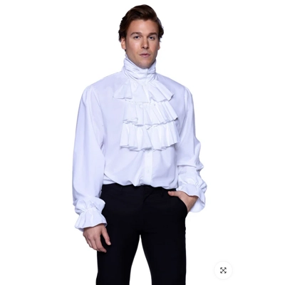 Ruffle Collared Shirt