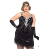 Glamour Flapper Adult Plus Costume Glamour Flapper Adult Plus Costume