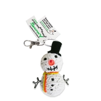 Snowy the Snowman String Doll Keychain