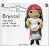 Crystal String Doll Keychain