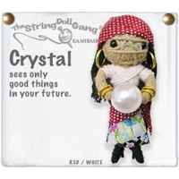 Crystal String Doll Keychain
