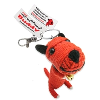 Buddy the Dog String Doll Keychain