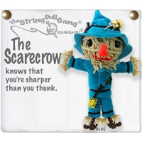 Scarecrow String Doll keychain