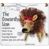 Cowardly Lion String Doll Keychain