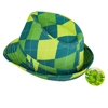 Green Plaid Fedora Green Plaid Fedora