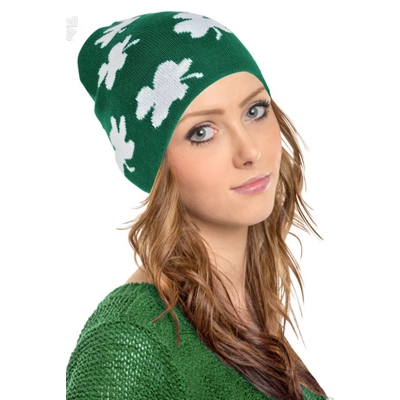 Shamrock Knit Beanie