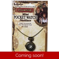 Steampunk Pocket Watch Necklace non-functioning