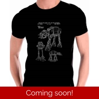 AT-AT Walker Patent T-Shirt Plus