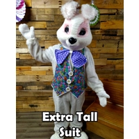 Sweet Bunny Rental Costume - Exra long Specialty Suit