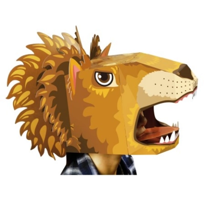 Lion 3D Mask Craft Kit