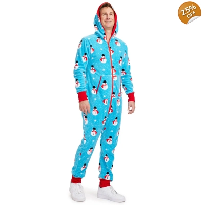 Adult Snowman Onesie