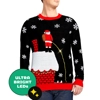 Light-Up Leaky Roof Ugly Christmas Sweater
