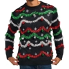 Light-Up Midnight Garland Sweater Light-Up Midnight Garland Sweater
