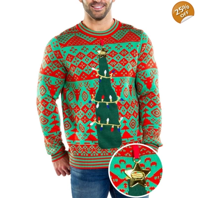 Festive Beer Ugly Christmas Sweater