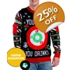 Drinking Game Christmas Sweater
